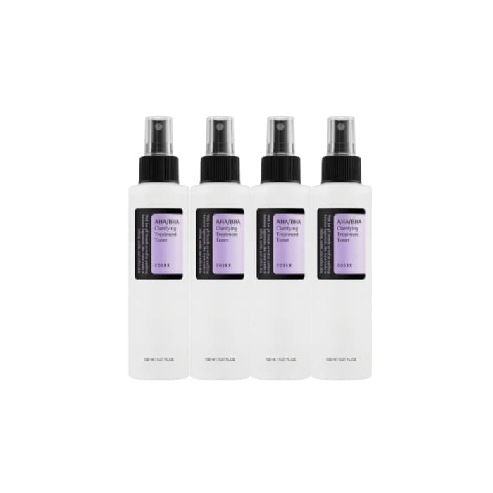 COSRX - AHA/BHA Clarifying Treatment Toner (4ea) Set