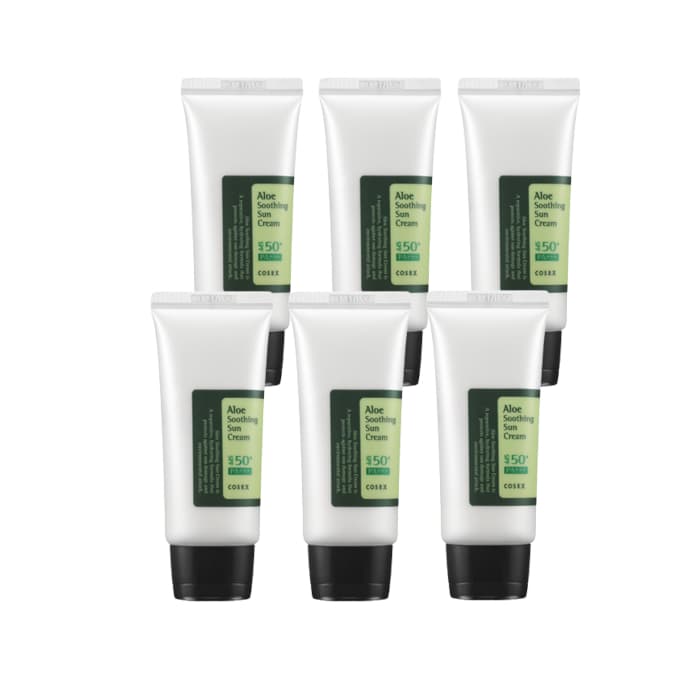 COSRX Aloe Soothing Sun Cream (6ea) Set