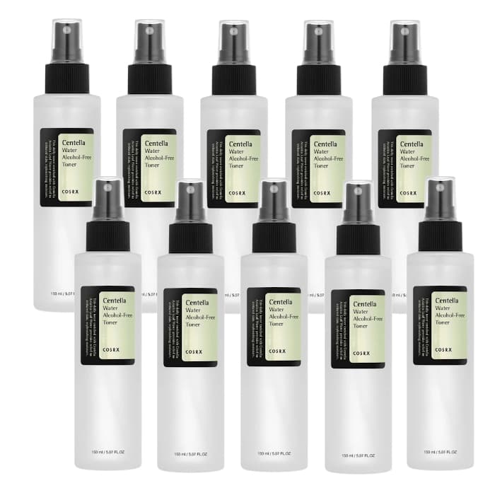 COSRX Centella Water Alcohol-Free Toner (10ea) Set
