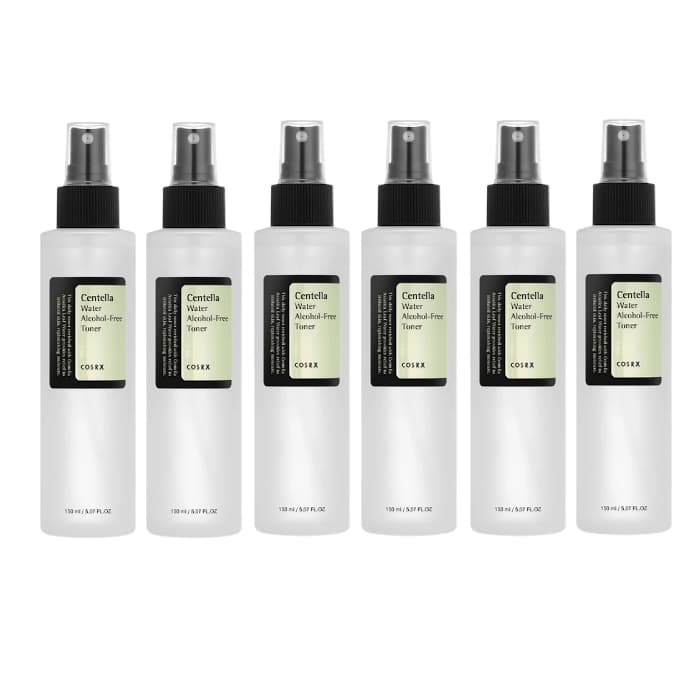 COSRX Centella Water Alcohol-Free Toner (6ea) Set