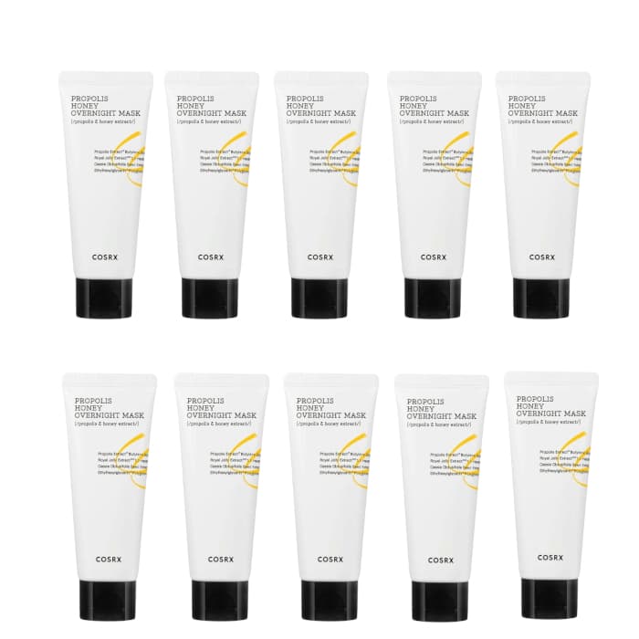 COSRX Full Fit Propolis Honey Overnight Mask - 60ml (10ea) Set