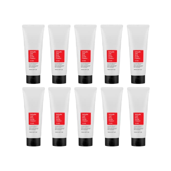 COSRX Salicylic Acid Daily Gentle Cleanser (10ea) Set