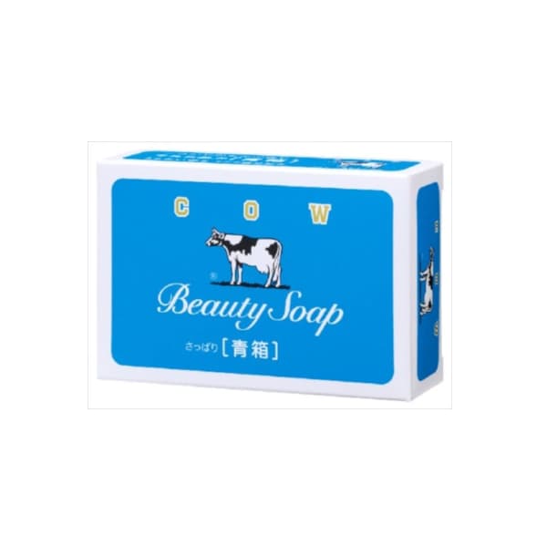 COW soap - Beauty Soap Blue Box - 1 pc - Jasmine