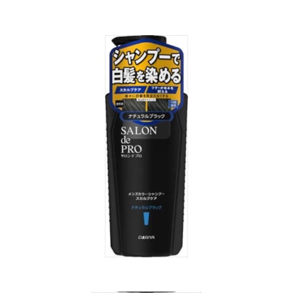 Dariya - Salon De Pro Men's Color Shampoo & Scalp Care - 250ml - Natural Black
