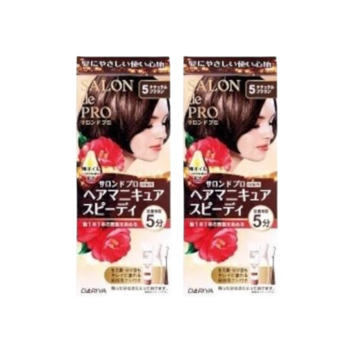Dariya - Salon De Pro Speedy Hair Manicure - 1box - 5 (2ea) Set