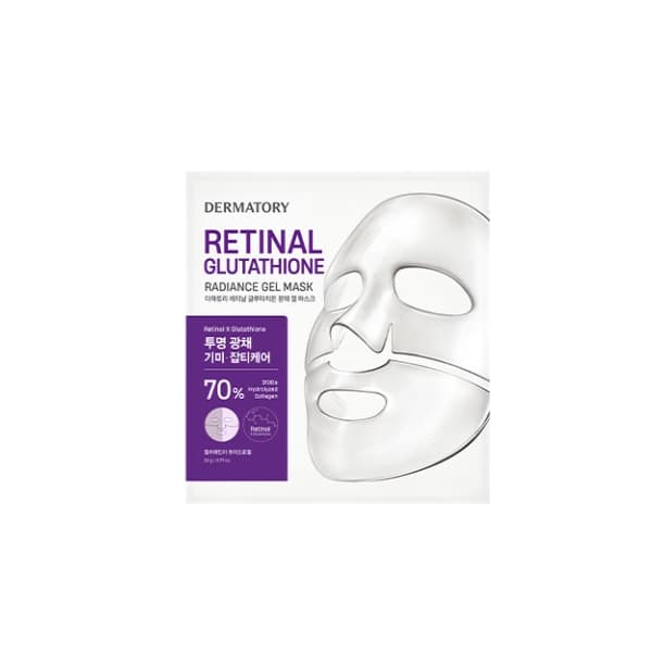 Dermatory - Retinal Glutathione Radiance Gel Mask - 1pc
