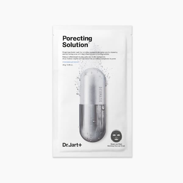 Dr. Jart+ - Porecting Solution Bubbling Charcoal Sheet Mask - 5pc