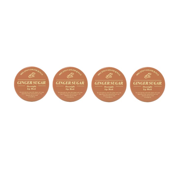 ETUDE - Ginger Sugar Overnight Lip Mask - 23g (4ea) Set