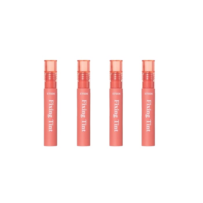 ETUDE - Mask Proof Fixing Tint - 4g - 02 Vintage Red (4ea) Set