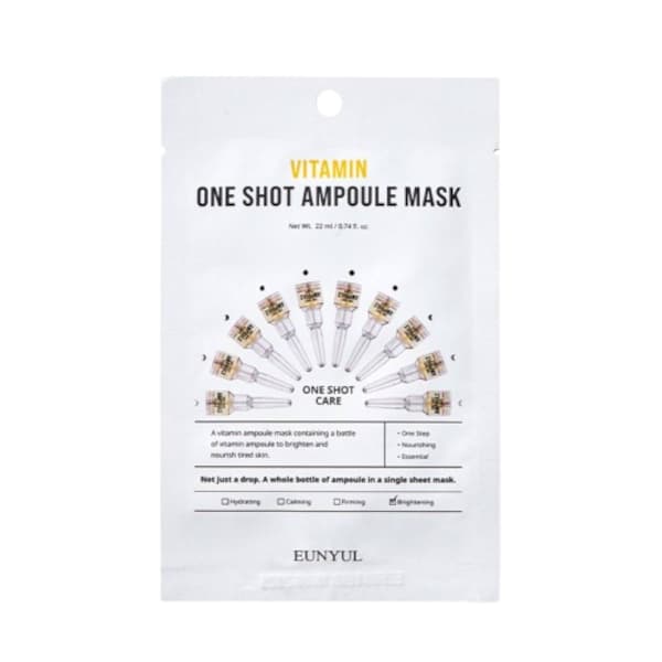 EUNYUL - One Shot Ampoule Mask - Vitamin - 1pc