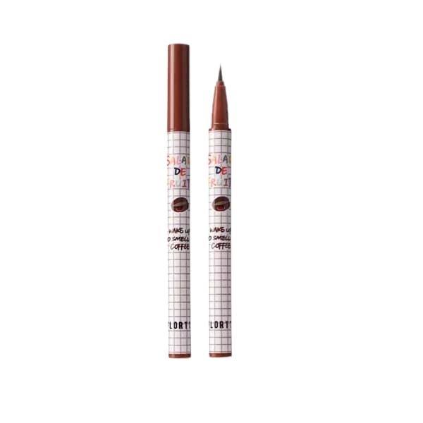 Flortte - Salade De Fruits Liquid Eyeliner - 0.5ml - 02 Coffee