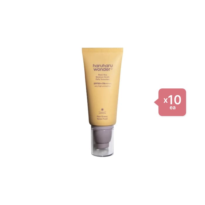 haruharu wonder - Black Rice Moisture Airyfit Daily Sunscreen SPF50+ PA++++ - 50ml (10ea) Set