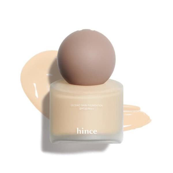 Hince - Second Skin Foundation SPF30 PA++ - 40ml - #21 Ivory