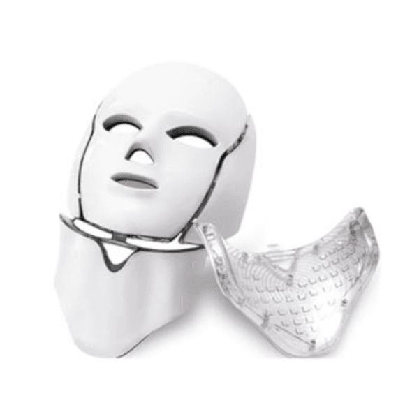 Home Care - 7 Color Wavelength LED Mask - 1set - Face + Neck