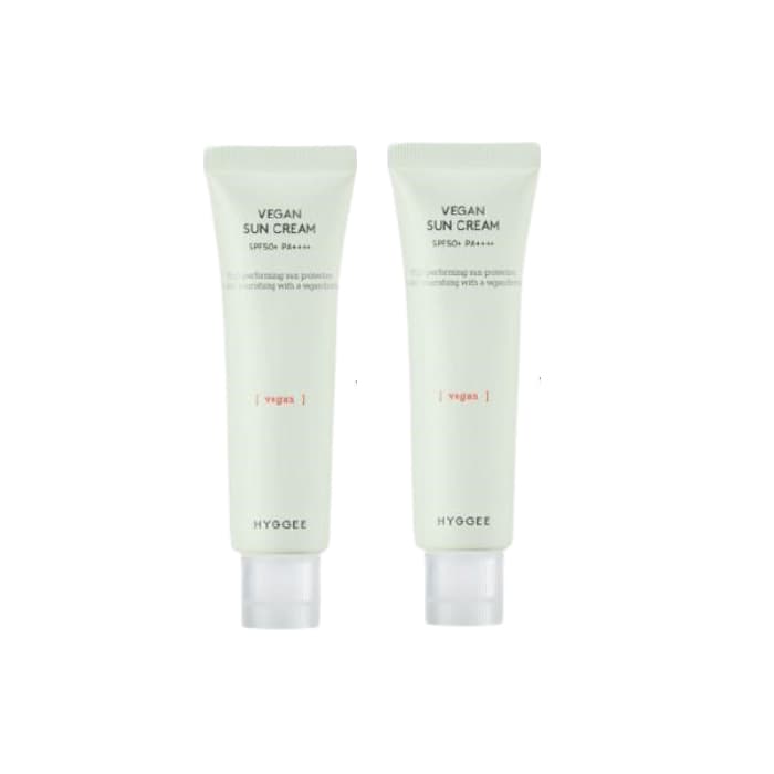 HYGGEE Vegan Sun Cream SPF50+ PA++++ - 50ml (2ea) Set