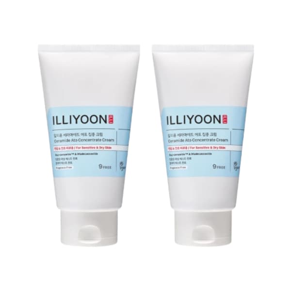 ILLIYOON - Ceramide Ato Conentrate Cream Double Set - 150ml + 150ml