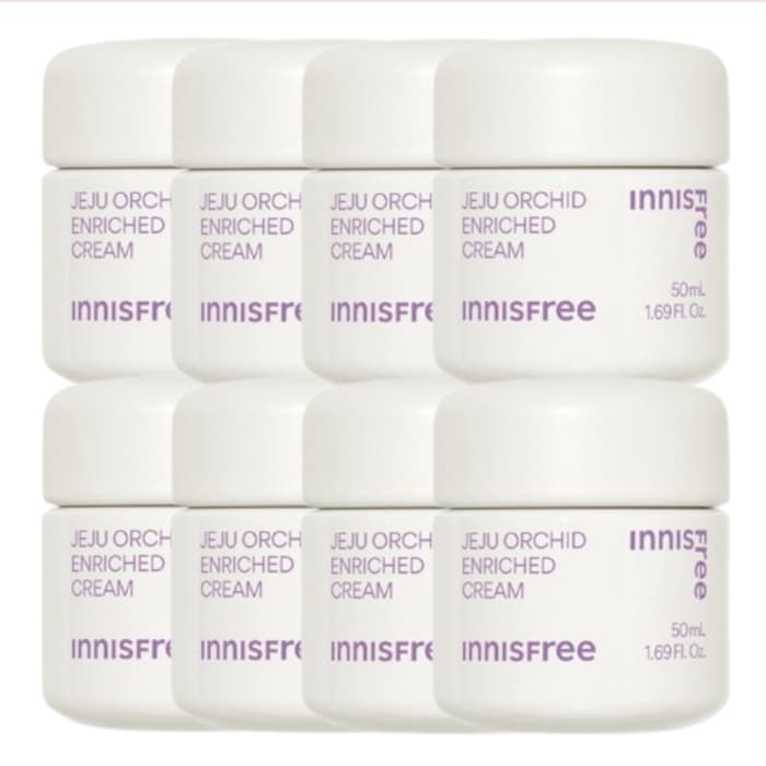 innisfree - Jeju Orchid Enriched Cream (8ea) Set
