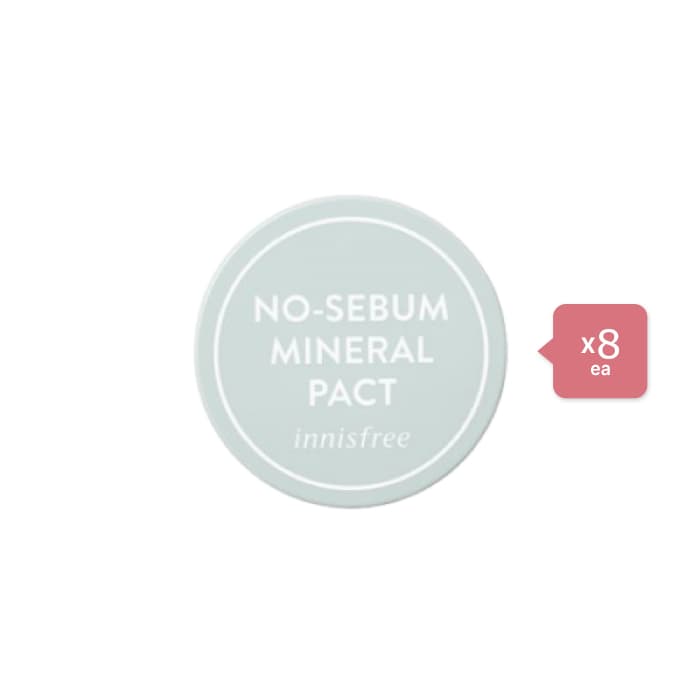 innisfree - No Sebum Mineral Pact (8ea) Set