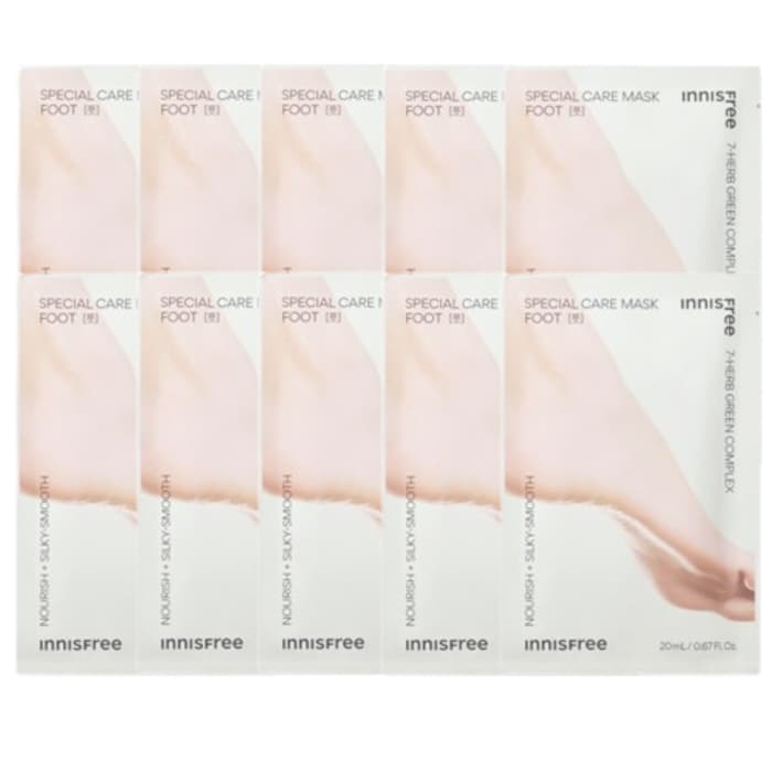 innisfree - Special Care Mask - Foot - 1pc (10ea) Set