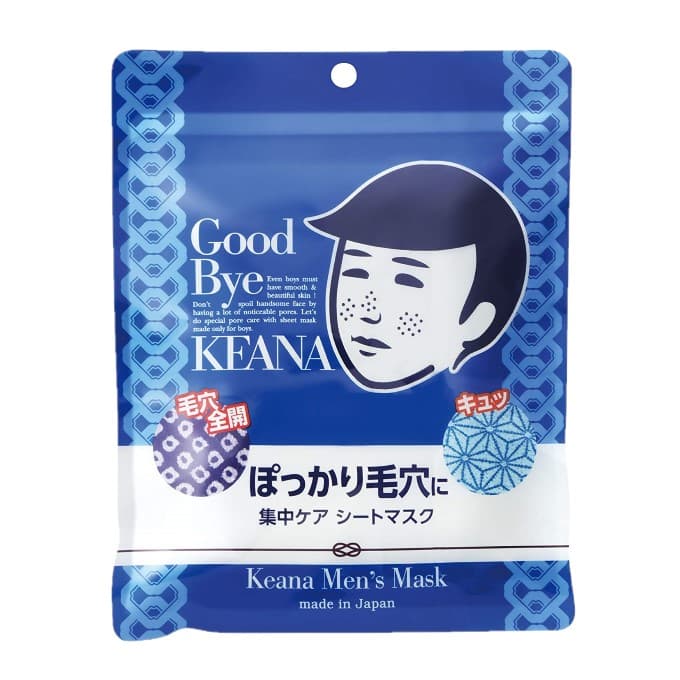 Ishizawa-Lab - Nadeshiko - Keana Men's Goodbye Pore Mask- 10pcs