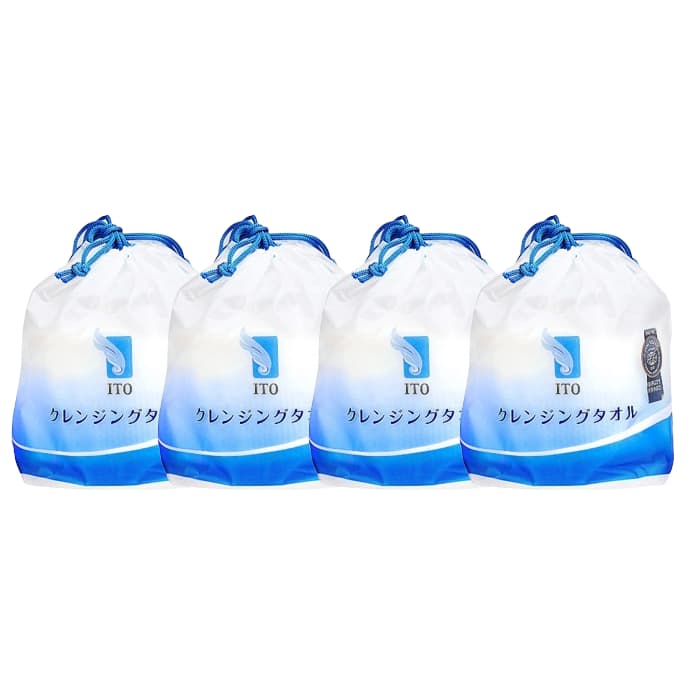 ITO Facial Cleansing Tissue - 1pack(80pcs) (4ea)Set