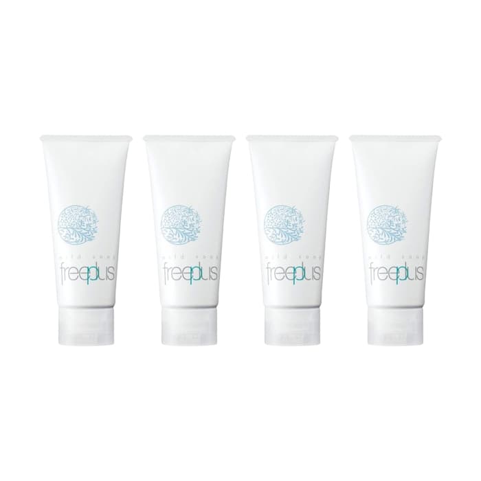 Kanebo Freeplus Mild Soap Facial Cleansing - 100g(4ea) Set
