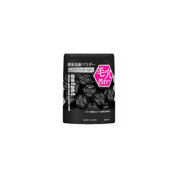 Kanebo - Suisai Beauty Clear Black Powder Wash - 0.4g x 32pcs