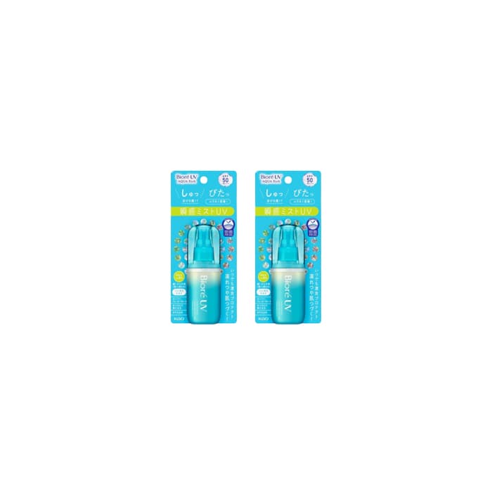 Kao Biore UV Aqua Rich Aqua Protect Mist SPF50 PA++++ - 60m 2pcs Set