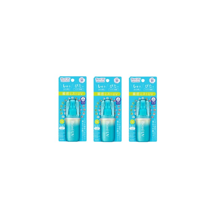 Kao - Biore UV Aqua Rich Aqua Protect Mist SPF50 PA++++ - 60ml (3ea) Set