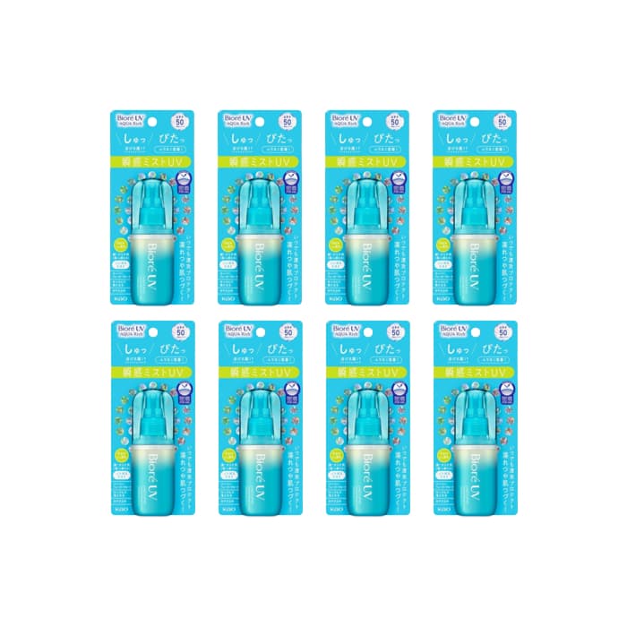 Kao - Biore UV Aqua Rich Aqua Protect Mist SPF50 PA++++ - 60ml (8ea) Set
