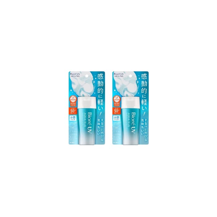 Kao Biore UV Aqua Rich Watery Gel SPF50+ PA++++ - 70ml 2pcs Set