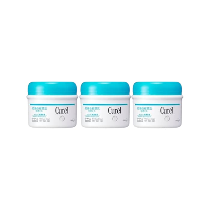 Kao - Curel Intensive Moisture Care Moisture Cream (Body) 90g (3ea) Set