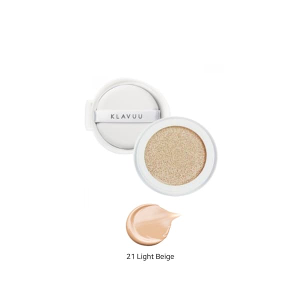 KLAVUU - Urban Pearlsation High Coverage Tension Cushion EX Refill Set SPF50+ PA++++ - 12g*2ea - No. 21 Light Beige