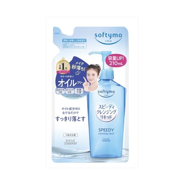 Kose - Softymo Speedy Cleansing Liquid Refill - 210ml