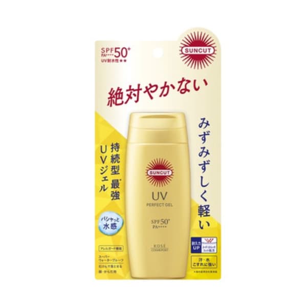 Kose - Suncut UV Perfect Gel Super Water Proof SPF50+ PA++++ - 80g