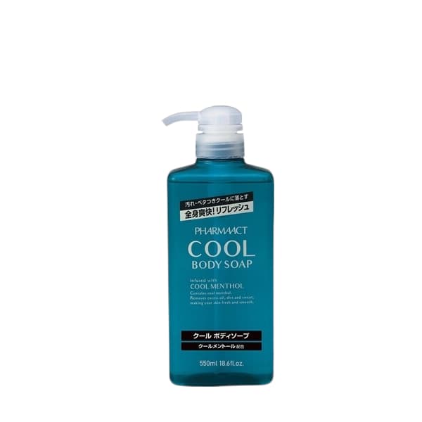 KUMANO COSME - Pharmaact Cool Body Soap - 550ml - Cool Menthol