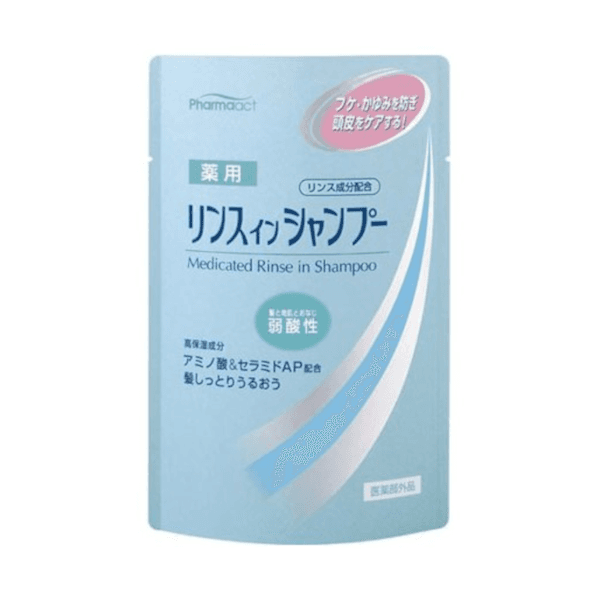 KUMANO COSME - Pharmaact Medicated Rinse In Shampoo Refill - 350ml