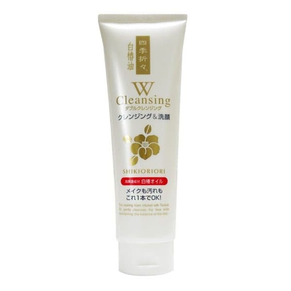 KUMANO COSME - Shikioriori White Tsubaki Camellia Oil W Cleansing Foam - 190g