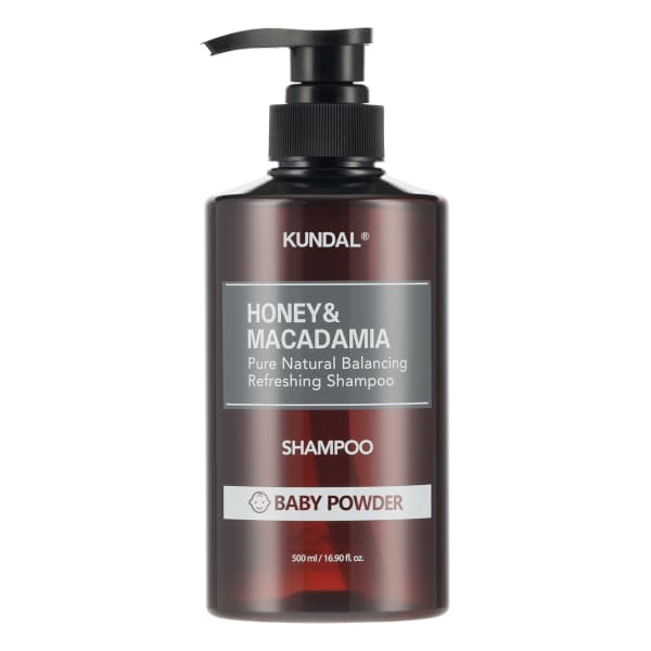 KUNDAL - Honey & Macadamia Nature Shampoo - 500ml - Baby Powder