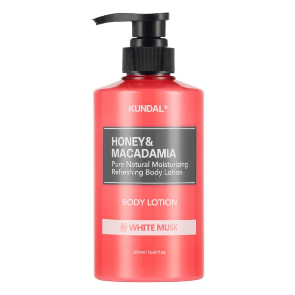 KUNDAL - Honey & Macadamia Pure Body Lotion - 500ml - White Musk