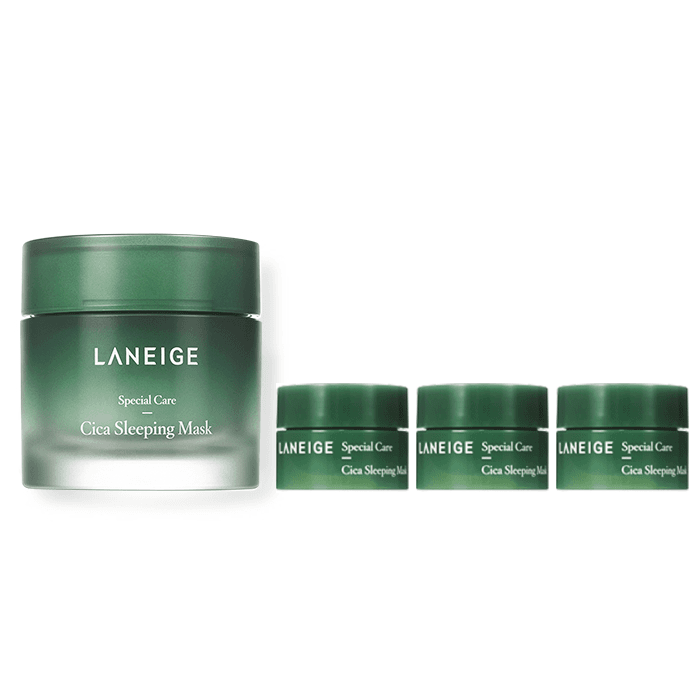 LANEIGE - Cica Sleeping Mask - 60ml (1ea) + 10ml (3ea) Set