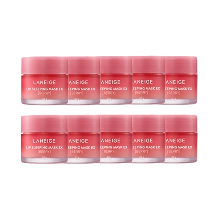 LANEIGE Lip Sleeping Mask EX - 20g - Berry (10ea) Set