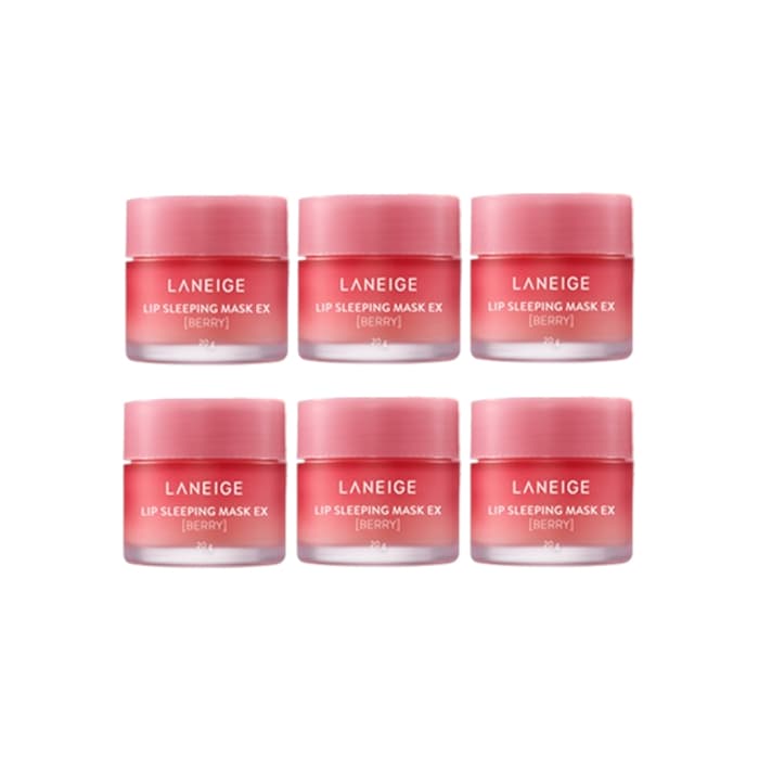 LANEIGE Lip Sleeping Mask EX - 20g - Berry (6ea) Set