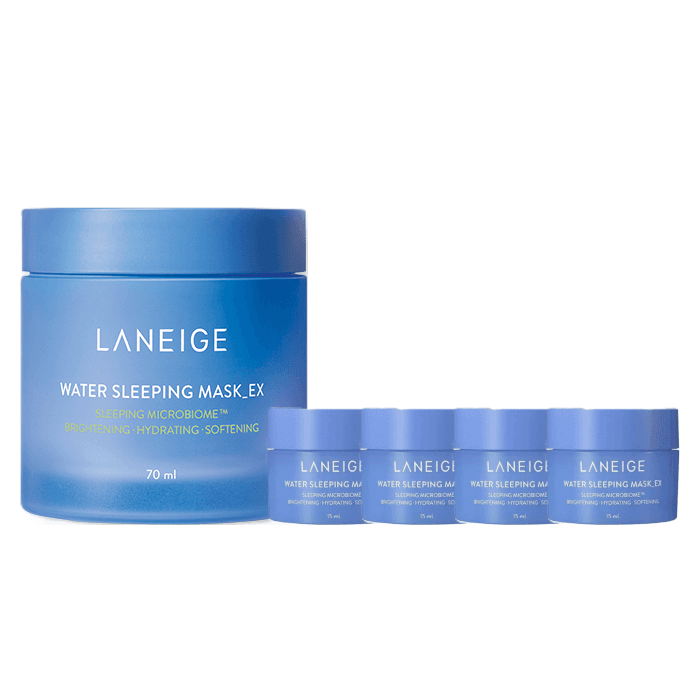 LANEIGE - Water Sleeping Mask EX - 70ml (1ea) + 15ml (4ea) Set