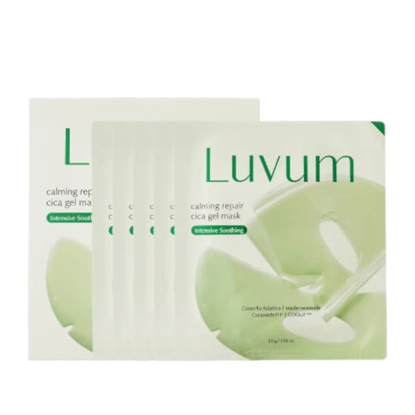 LUVUM - Calming Pair Cica Gel Mask - 5 pcs