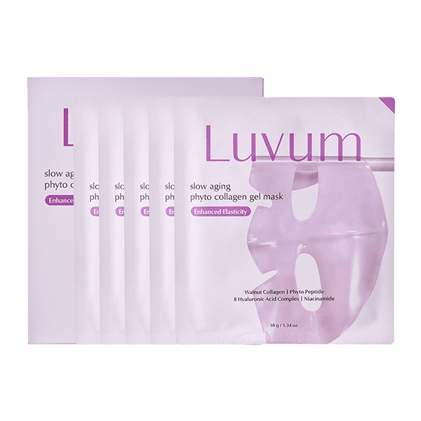 LUVUM - Slow Aging Phyto Collagen Gel Mask - 5 pcs