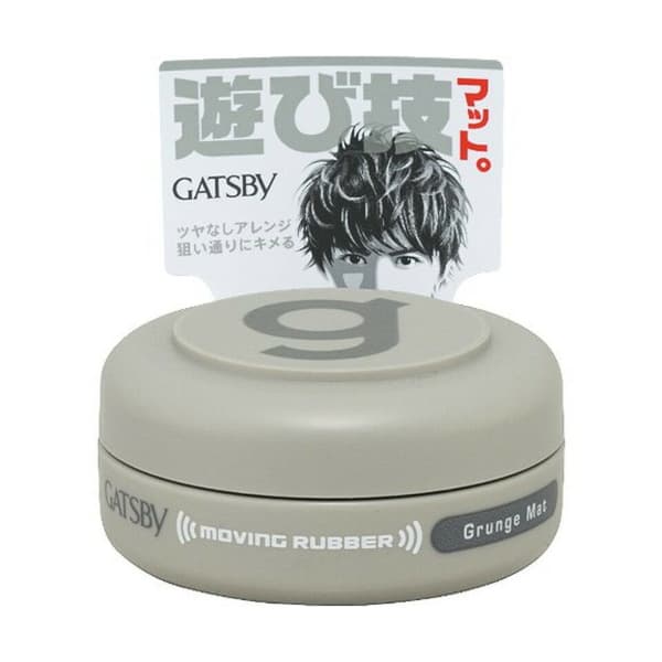 Mandom - Gatsby Moving Rubber - 15g - Grunge Mat Grey