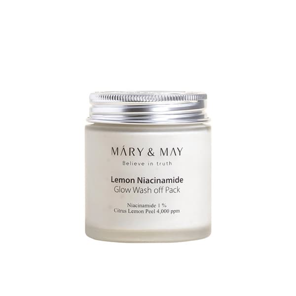 MARY&MAY - Lemon Niacinamide Glow Wash Off Pack - 125g