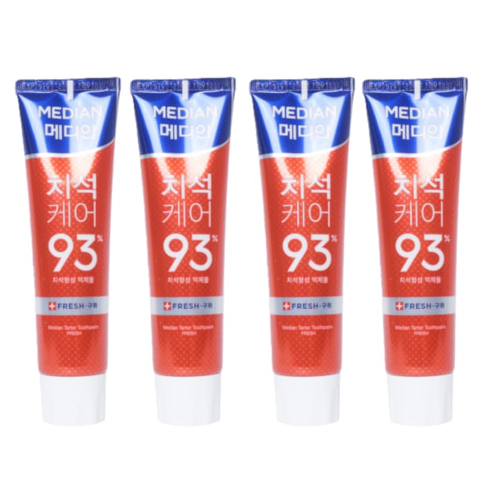 Median - Dental IQ Toothpaste -120g - Breathe Care (4ea) Set