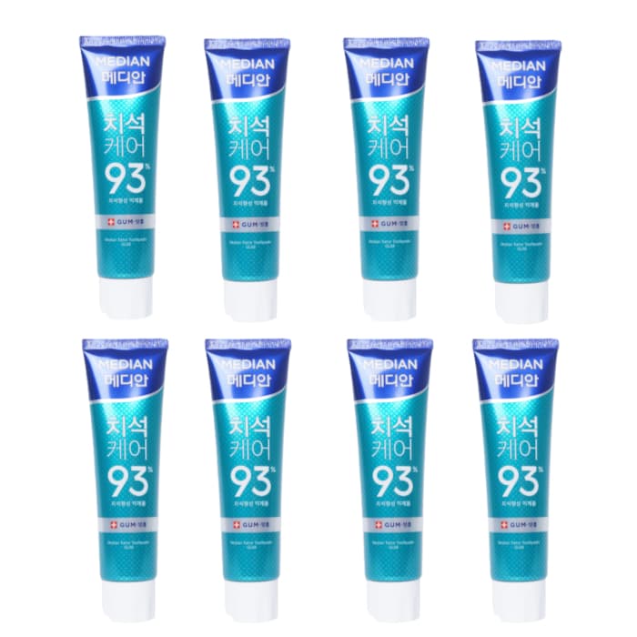Median - Dental IQ Toothpaste -120g - Gingivitis Prevention (8ea) Set